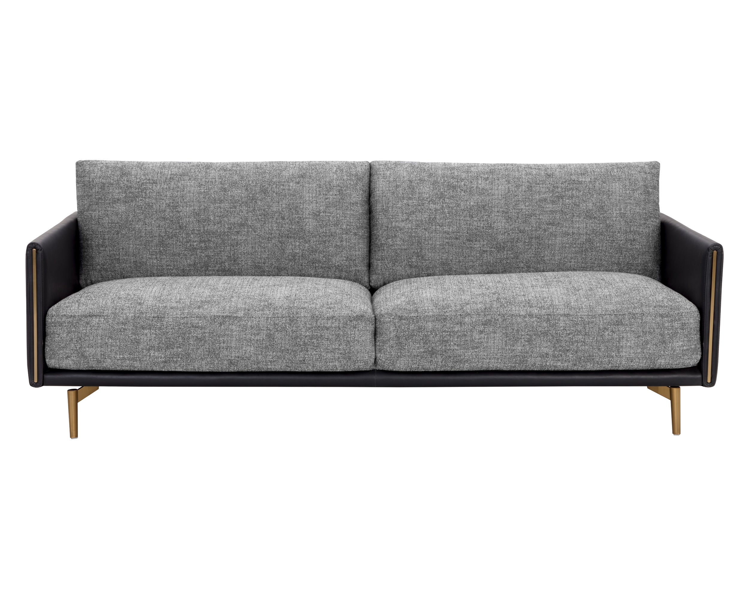 Ashi Sofa - Nash Zebra / Coal Black