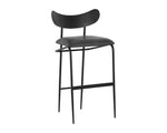 Gibbons Barstool - Black  Bravo Portabella