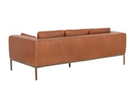 Burr Sofa - Behike Saddle Leather