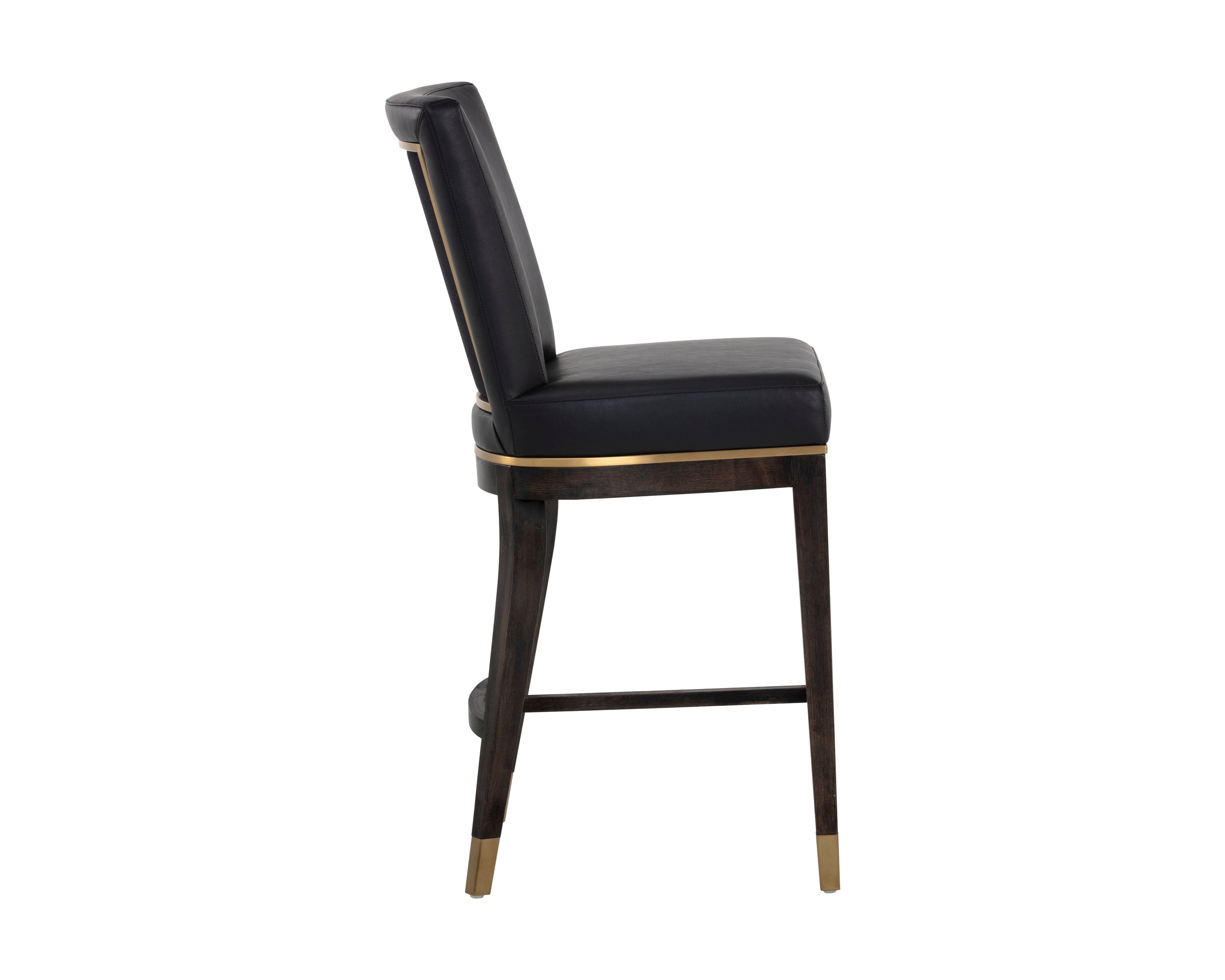 Alister Counter Stool - Bravo Black / Abbington Black