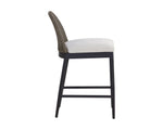 Calandri Counter Stool - Black  Louis Cream