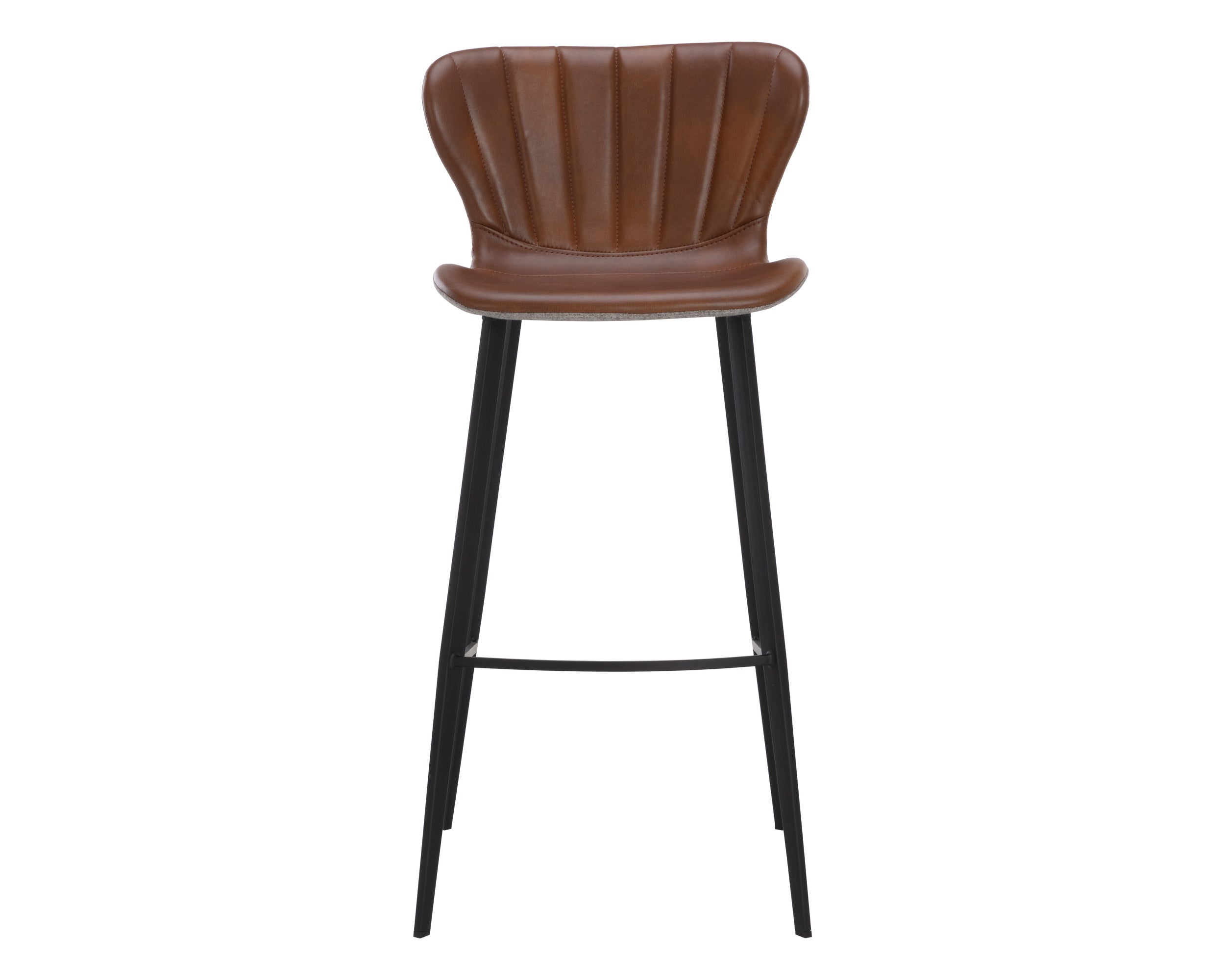 Arabella Barstool - Bravo Cognac / November Grey