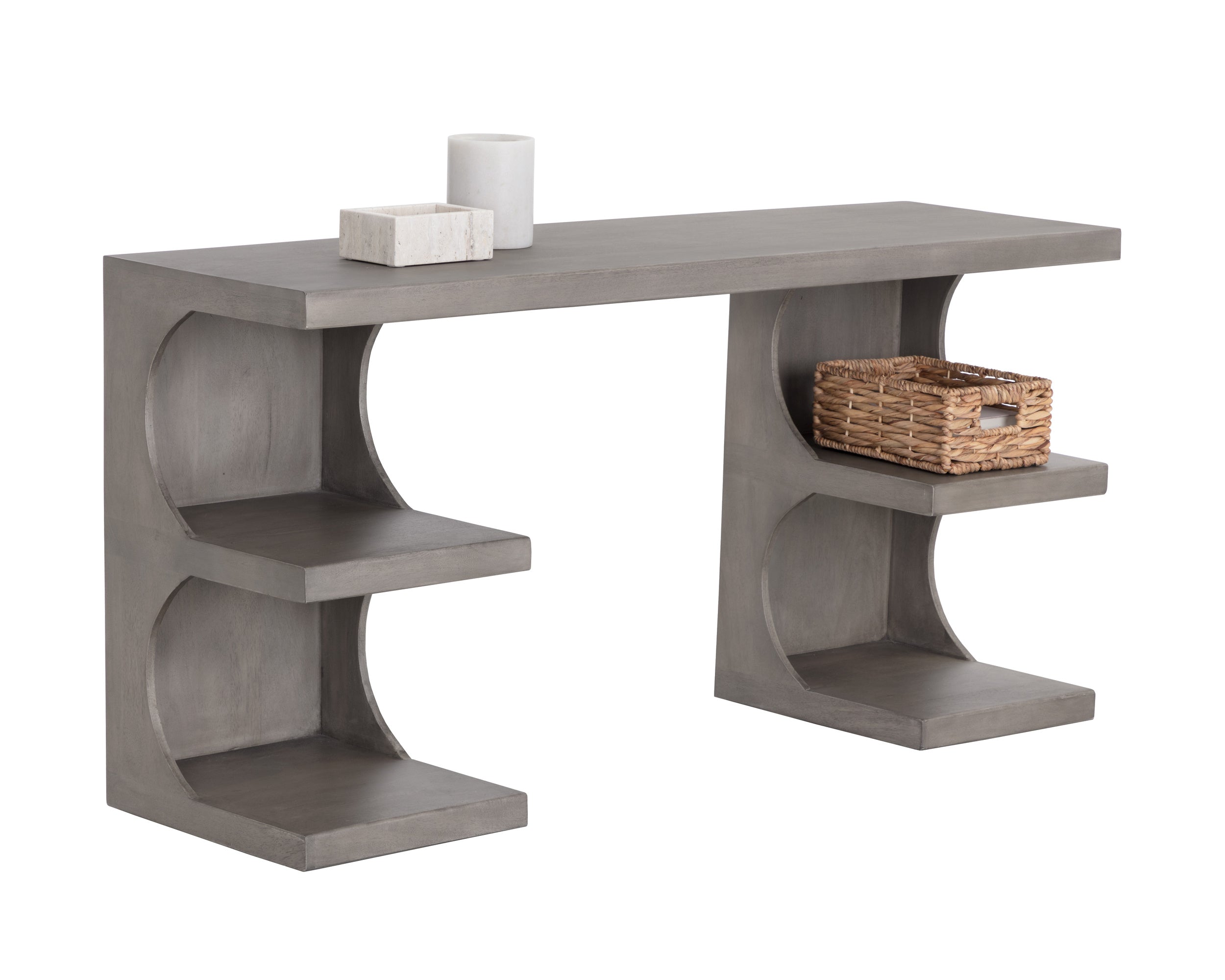 Catrine Desk - Grey