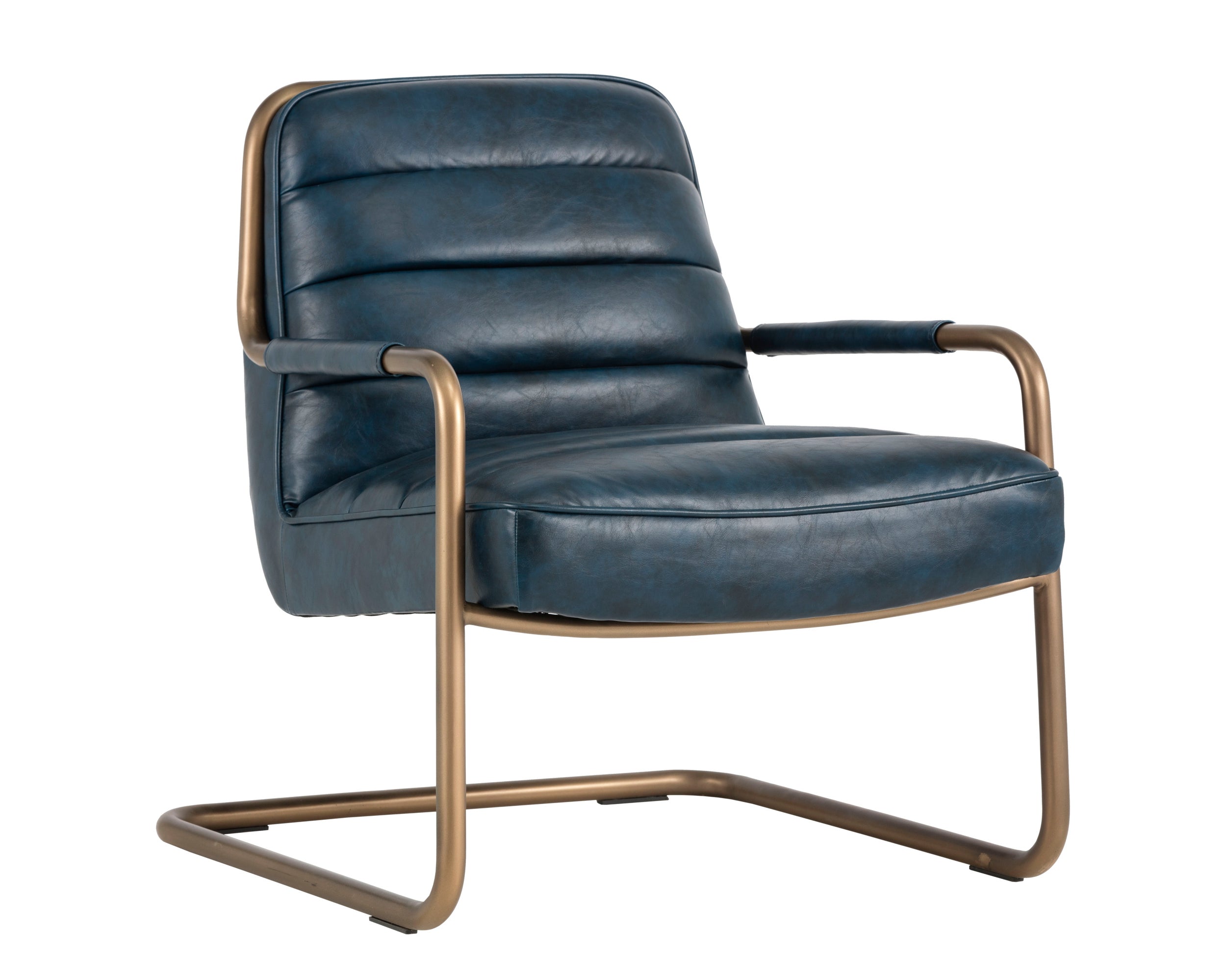 Lincoln Lounge Chair - Vintage Blue