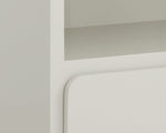 Jenkins Nightstand - High Gloss Cream