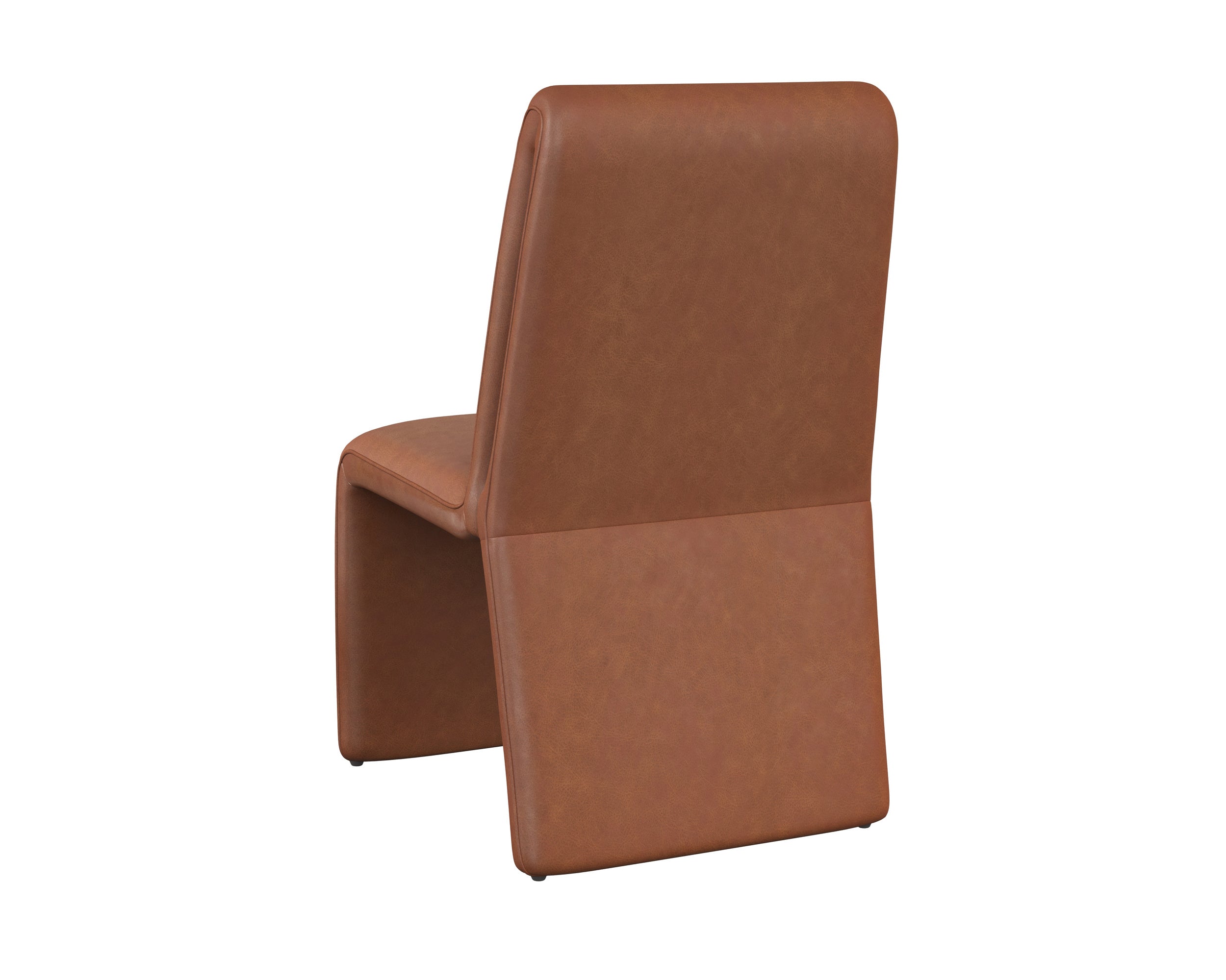 Cascata Dining Chair - Marseille Camel Leather