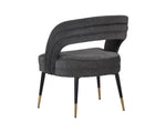 Cassidy Dining Armchair - Polo Club Kohl Grey