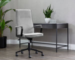 Swanson Office Chair - Polo Club Stone / Bravo Metal