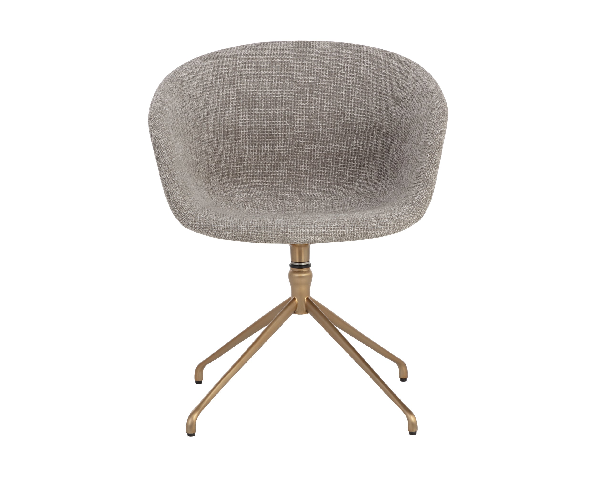 Dina Swivel Dining Armchair - Chacha Limestone