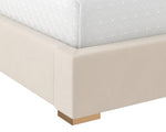 Alisha Bed - King  Meg Taupe