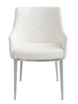 Chase Dining Armchair - White