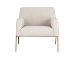 Cybil Lounge Chair - Dove Cream