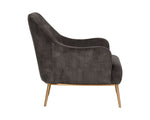 Cameron Lounge Chair - Nono Shitake