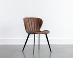 Arabella Dining Chair - Bravo Cognac / November Grey