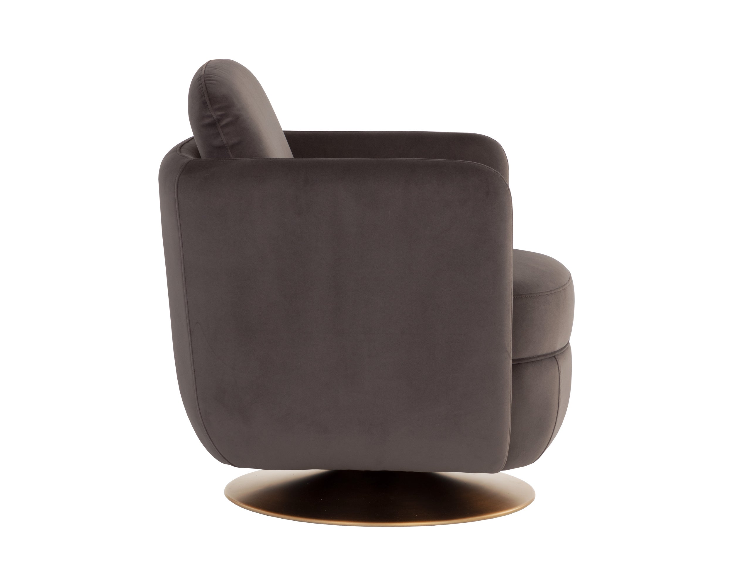 Gilley Swivel Lounge Chair - Meg Ash