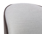 Cavoli Swivel Dining Chair - Mina Light Grey / Meg Ash