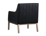 Wolfe Lounge Chair - Vintage Black