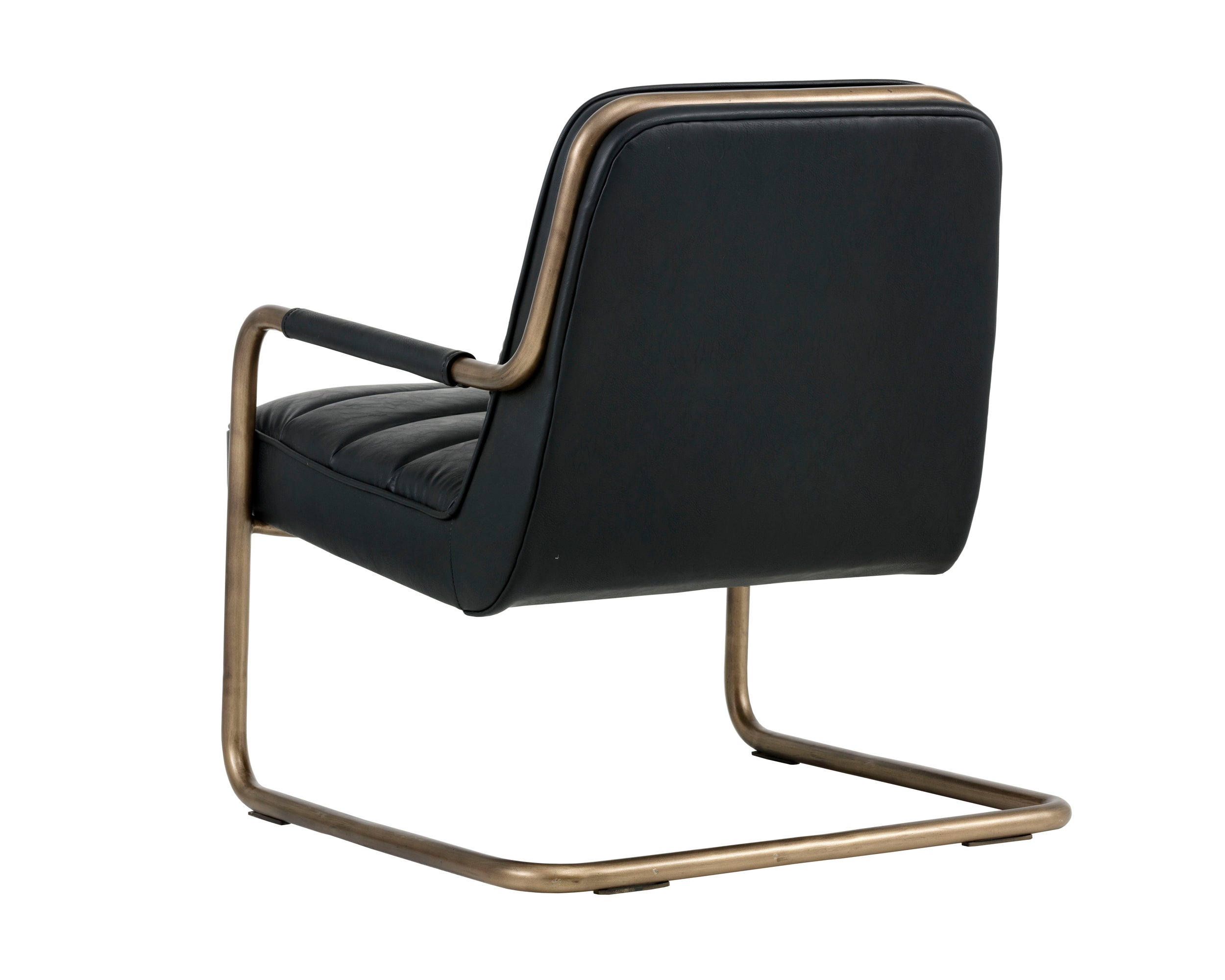 Lincoln Lounge Chair - Vintage Black