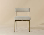 Seneca Dining Chair - Antique Brass  Danny Ivory