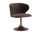 Simone Swivel Dining Chair - Meg Ash