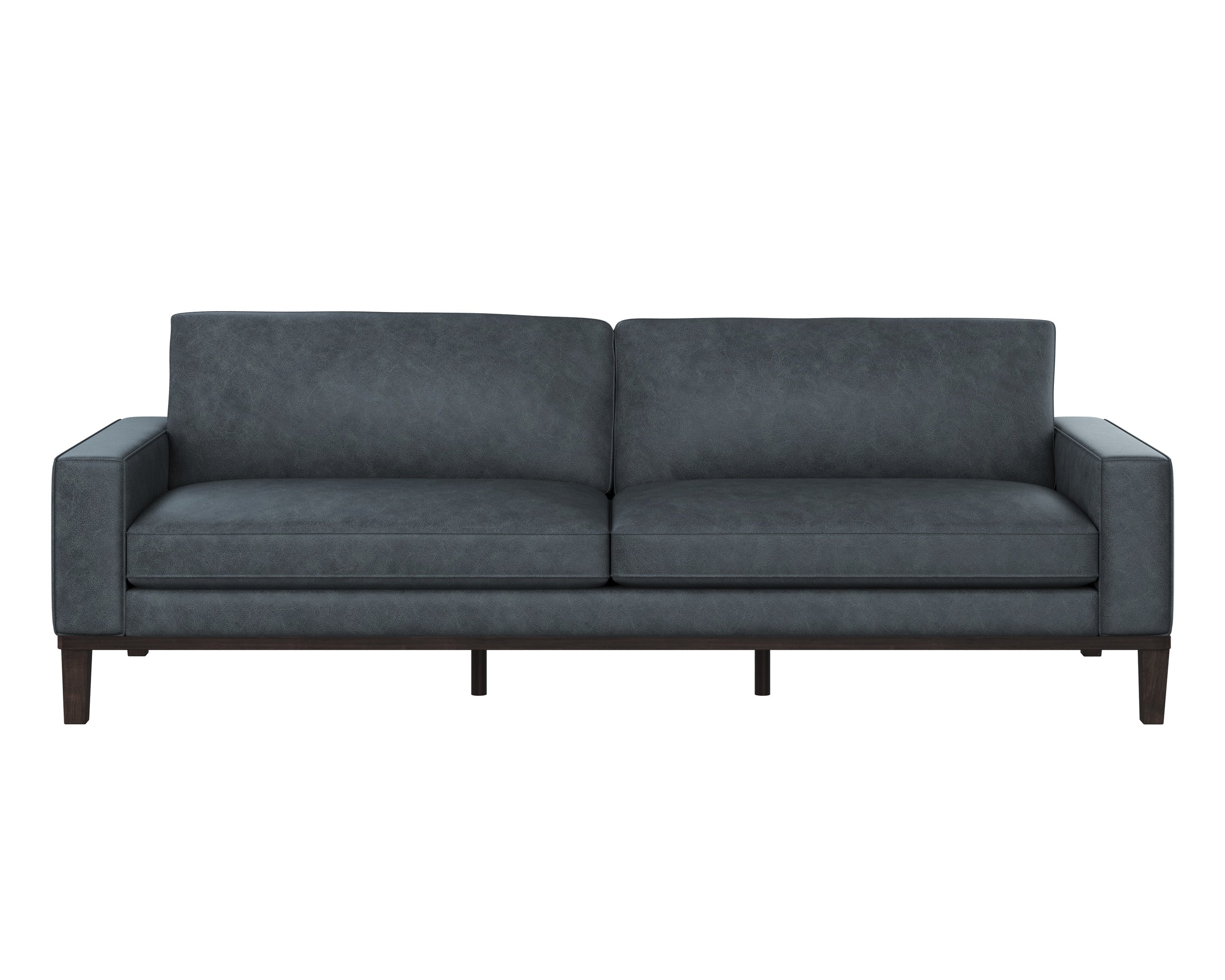 Davilo Sofa - Midnight Blue Leather