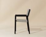 Kavala Stackable Dining Armchair - Charcoal