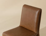 Cascata Dining Chair - Marseille Camel Leather