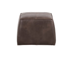 Aspen Ottoman - Havana Dark Brown