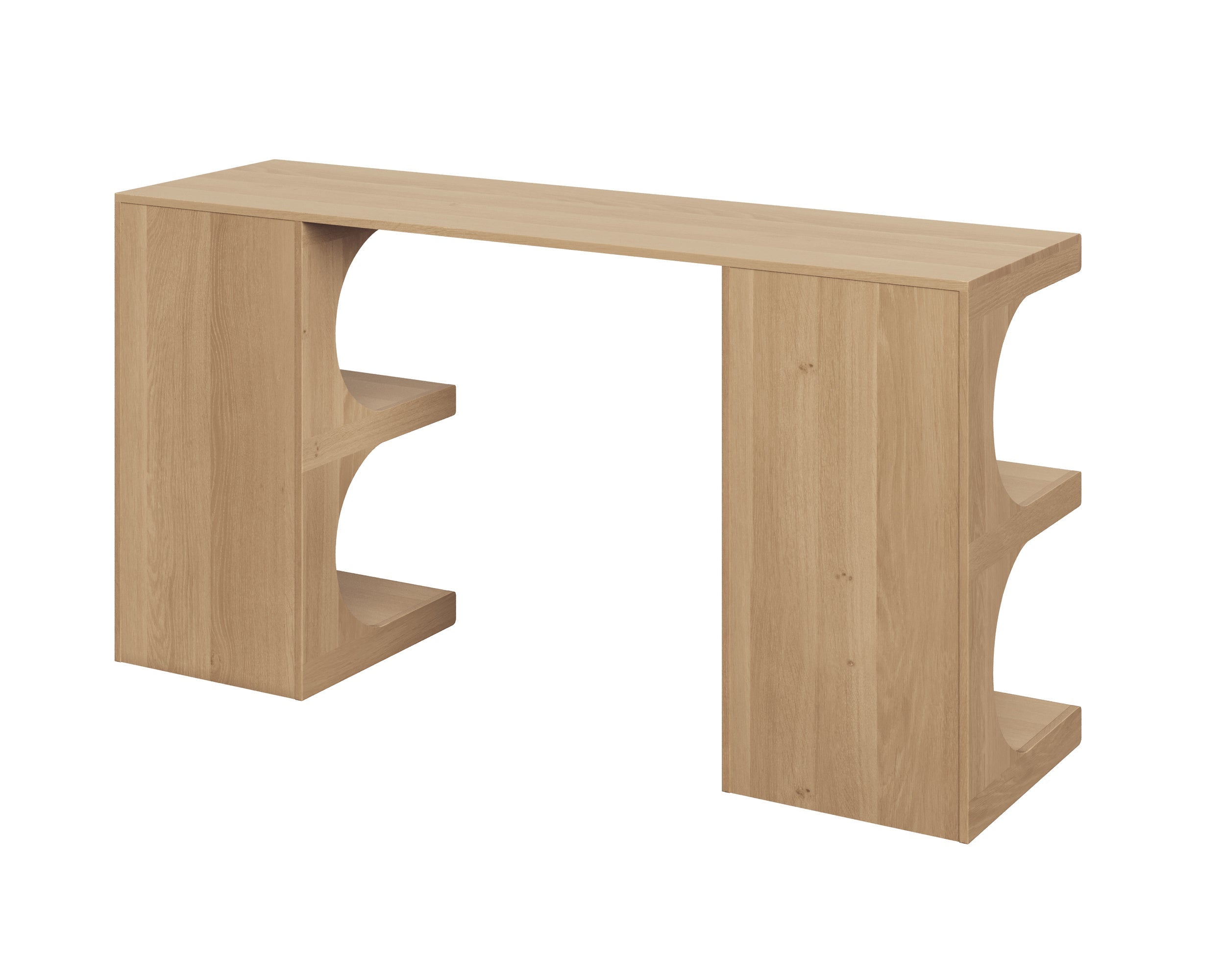 Catrine Desk - Rustic Oak