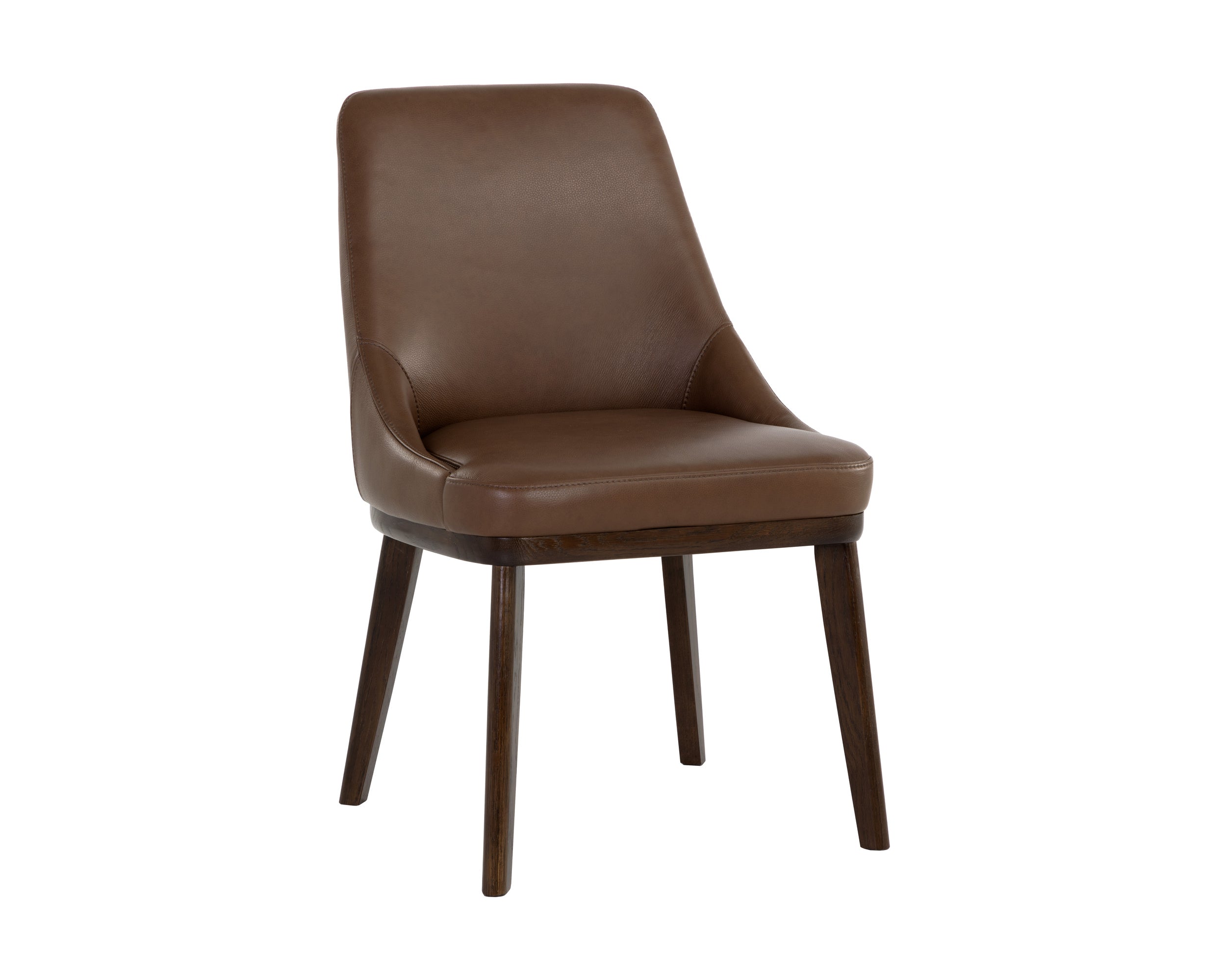 Jody Dining Chair - Missouri Mahogany Leather