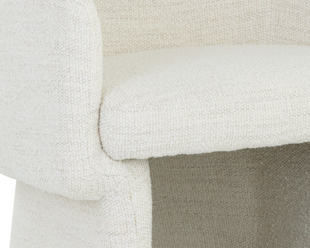 Lauryn Lounge Chair - Merino Pearl