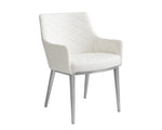 Chase Dining Armchair - White