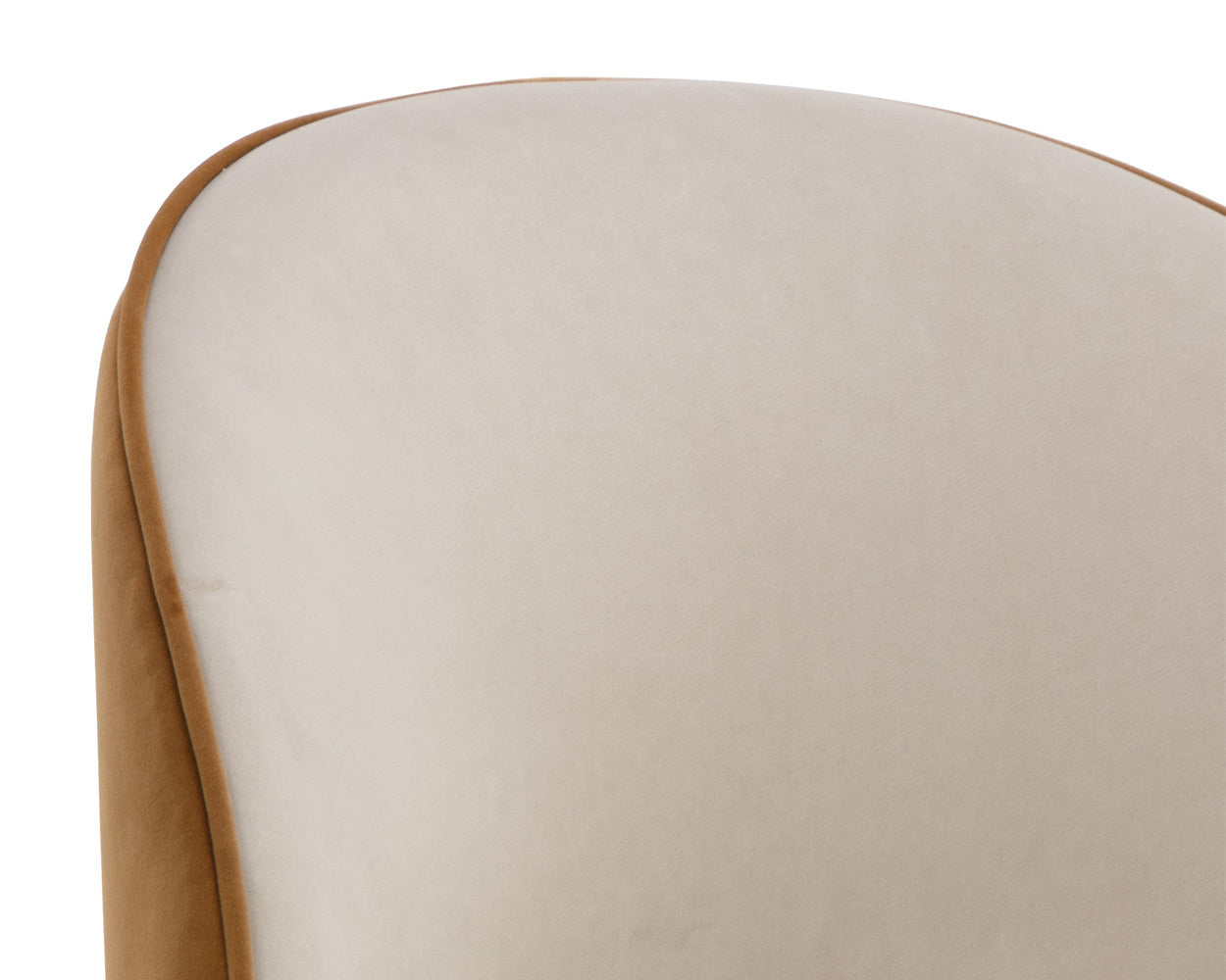 Cavoli Swivel Dining Chair - Meg Taupe / Meg Gold