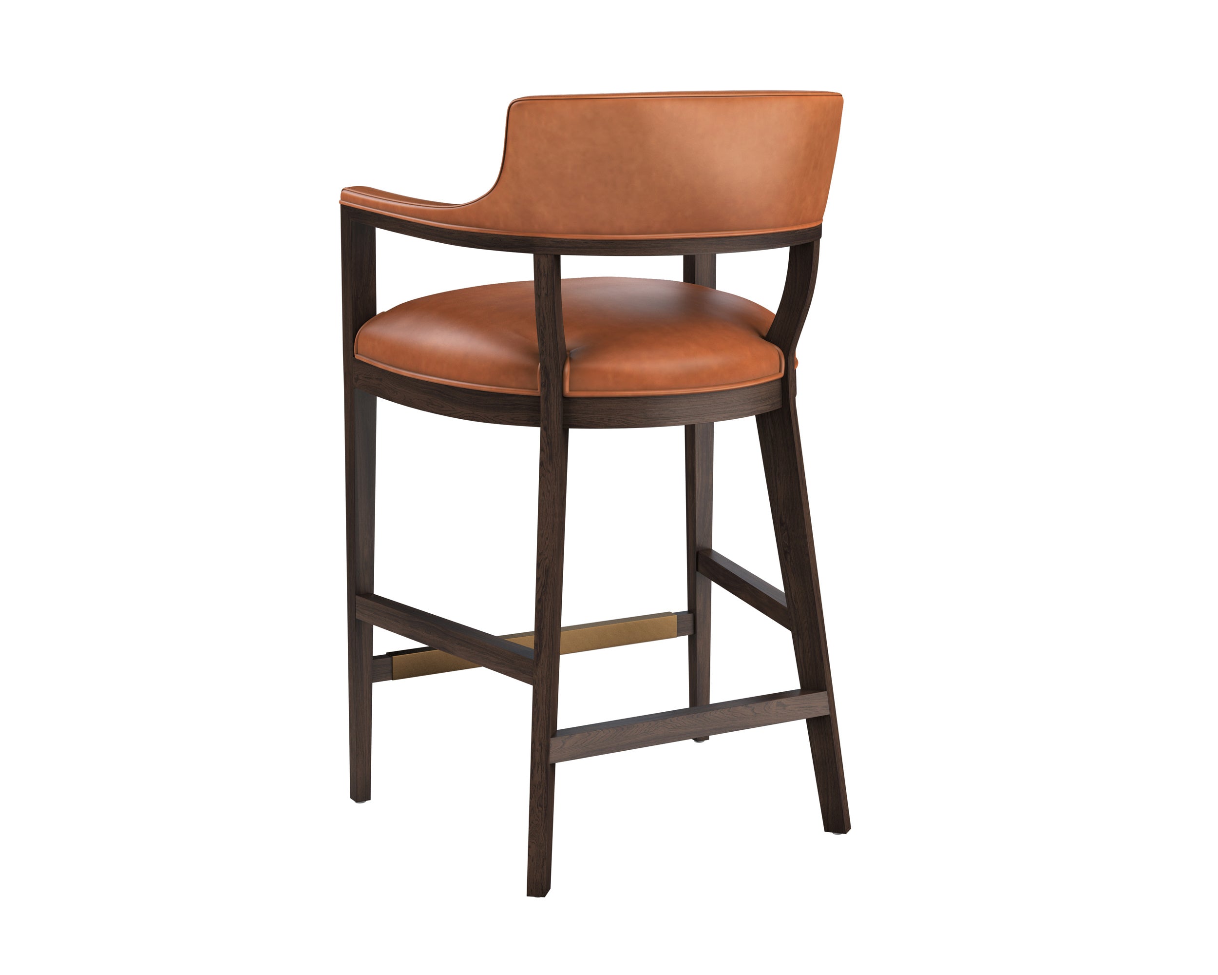 Brylea Barstool - Brown  Shalimar Tobacco Leather