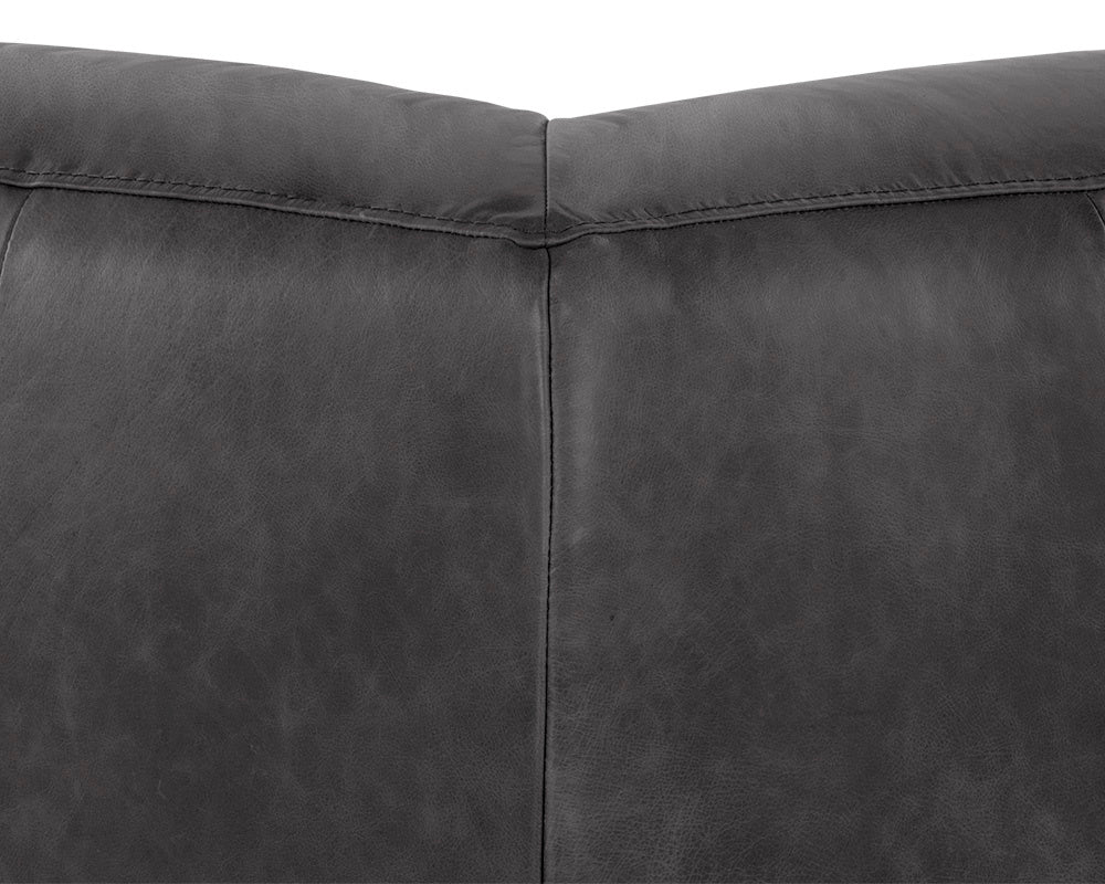 Watson Modular - Corner Chair  Marseille Black Leather