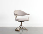 Bexley Swivel Dining Chair - Danny Light Grey