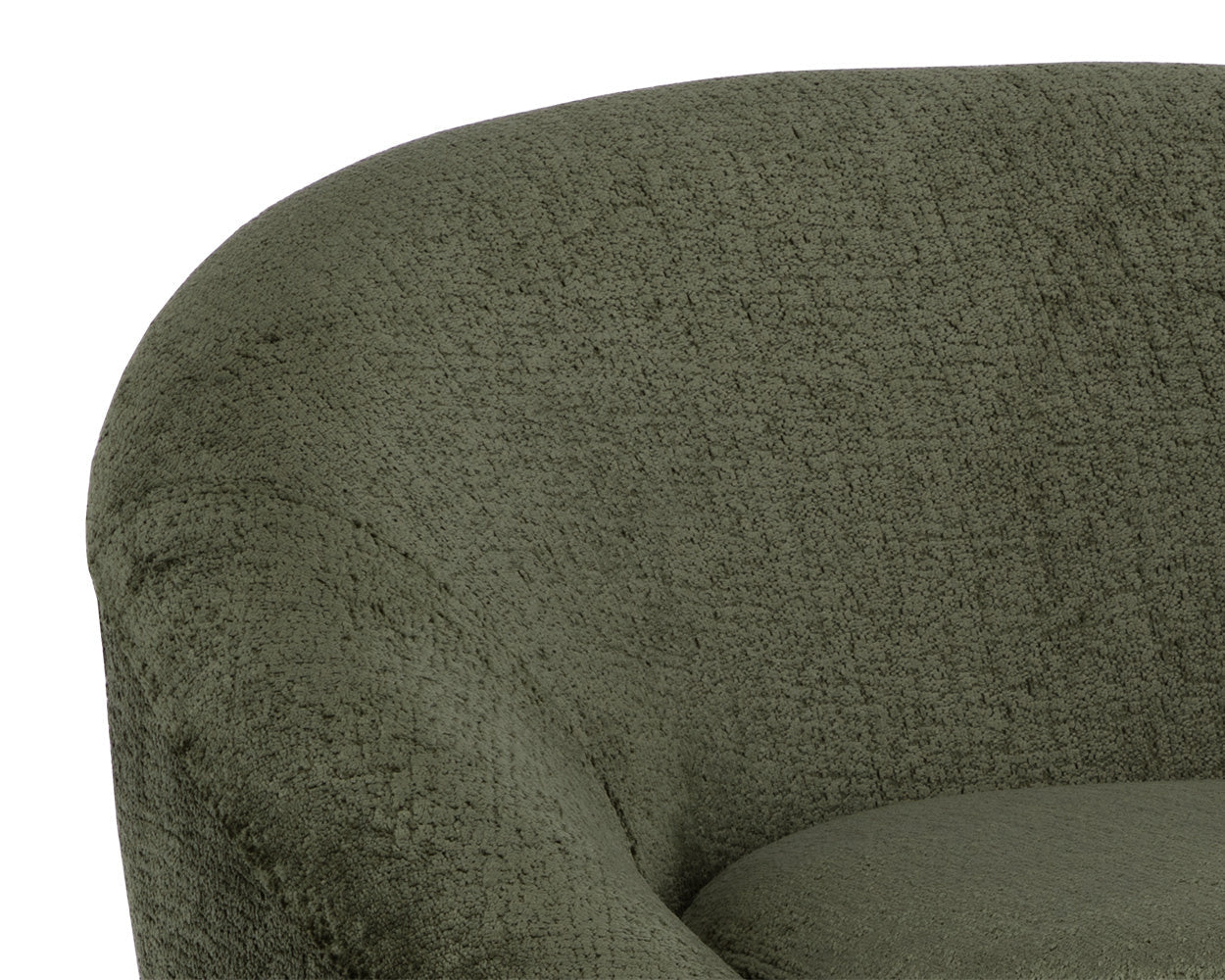 Bliss Swivel Lounge Chair - Bergen Olive