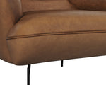 Armani Armchair - Cognac Leather