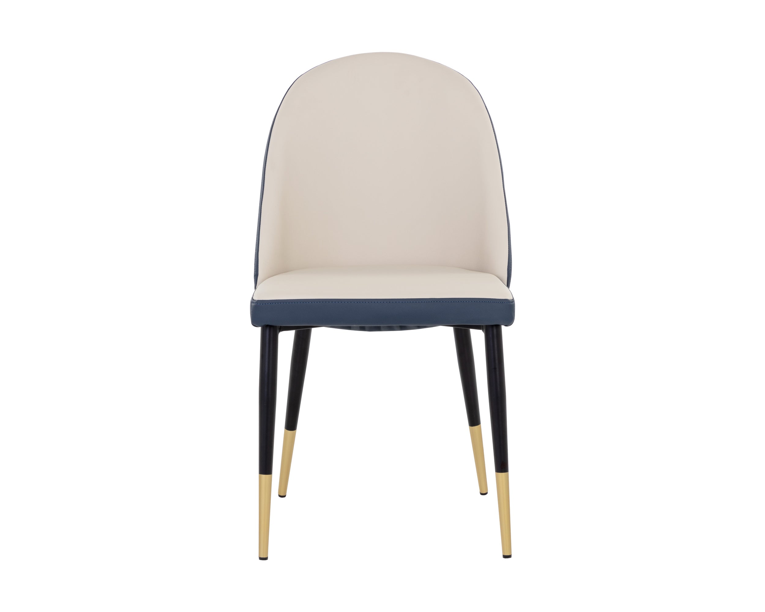 Kline Dining Chair - Dillon Cream / Dillon Thunder