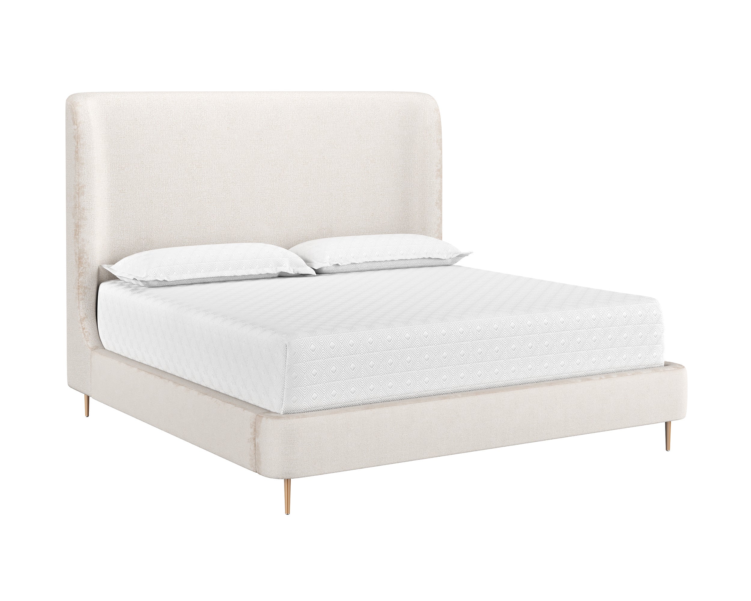 Tierra Bed - King  Bergen Taupe