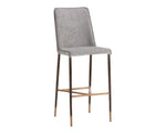 Klaus Barstool - Gunmetal  Flint Grey / Napa Taupe