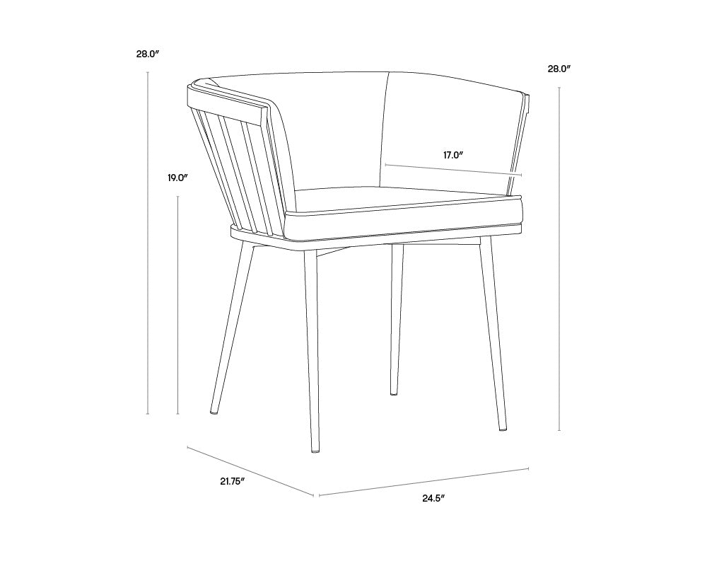 Caily Dining Armchair -