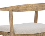 Jeremy Counter Stool - Weathered Oak  Dove Cream