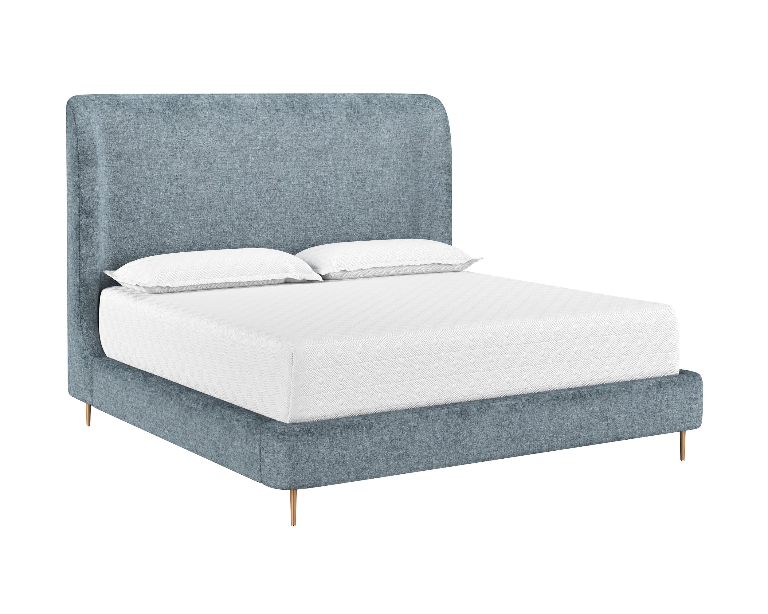 Tierra Bed - King  Bergen French Blue