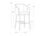 Carter Barstool - Napa Beige / Napa Tan