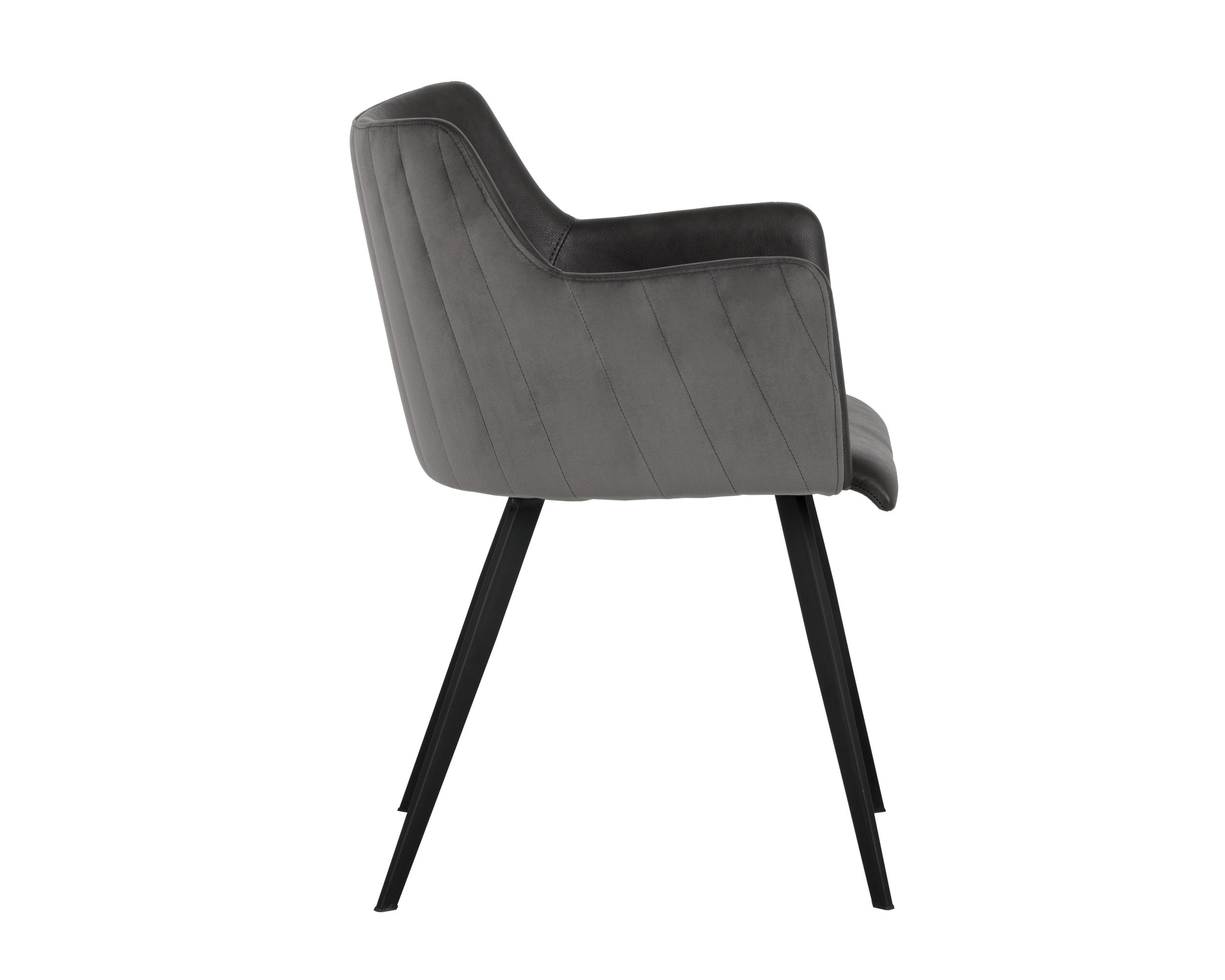 Griffin Dining Armchair - Town Grey / Roman Grey