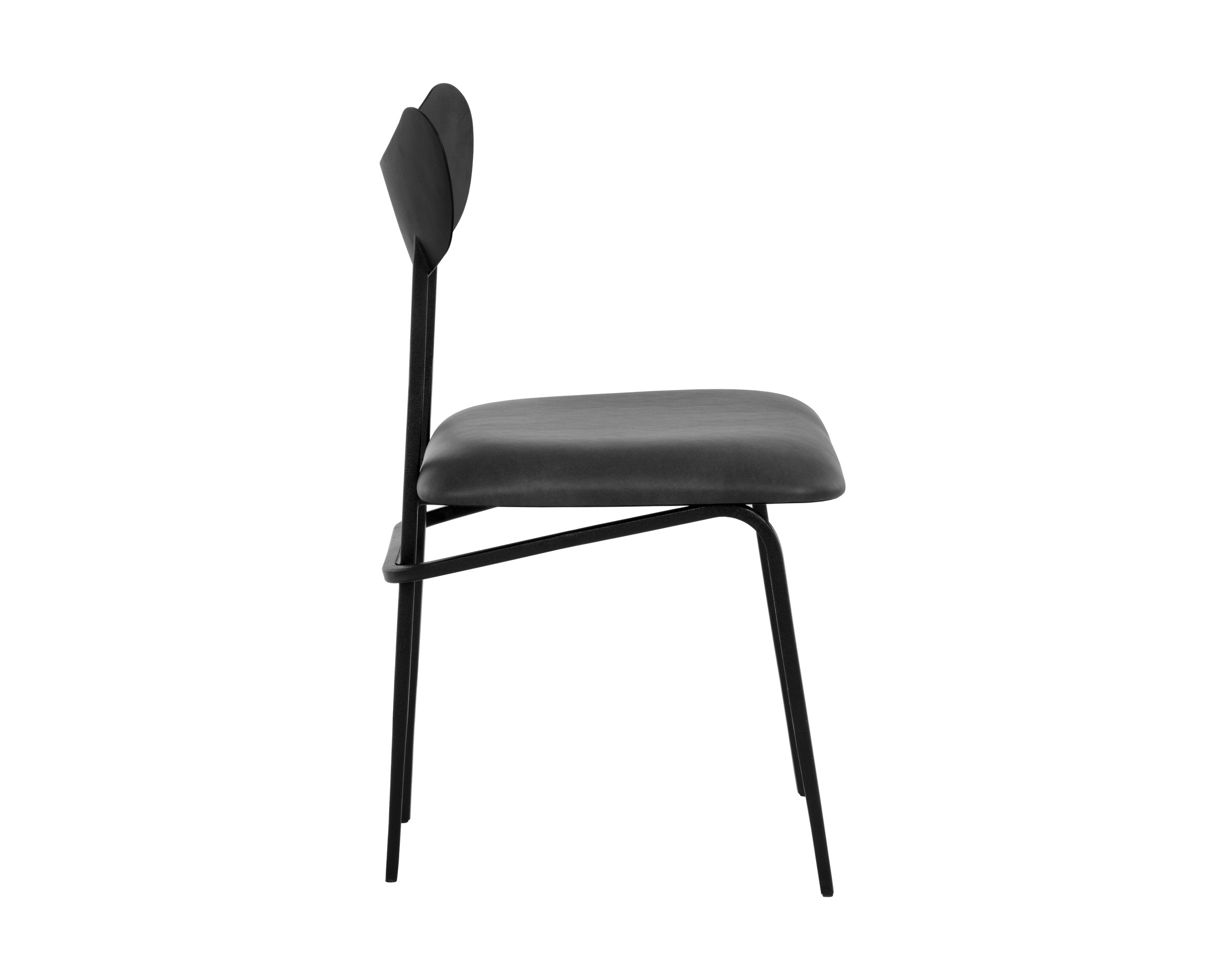 Gibbons Dining Chair - Black  Bravo Portabella