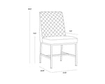 Leighland Dining Chair - Overcast Grey