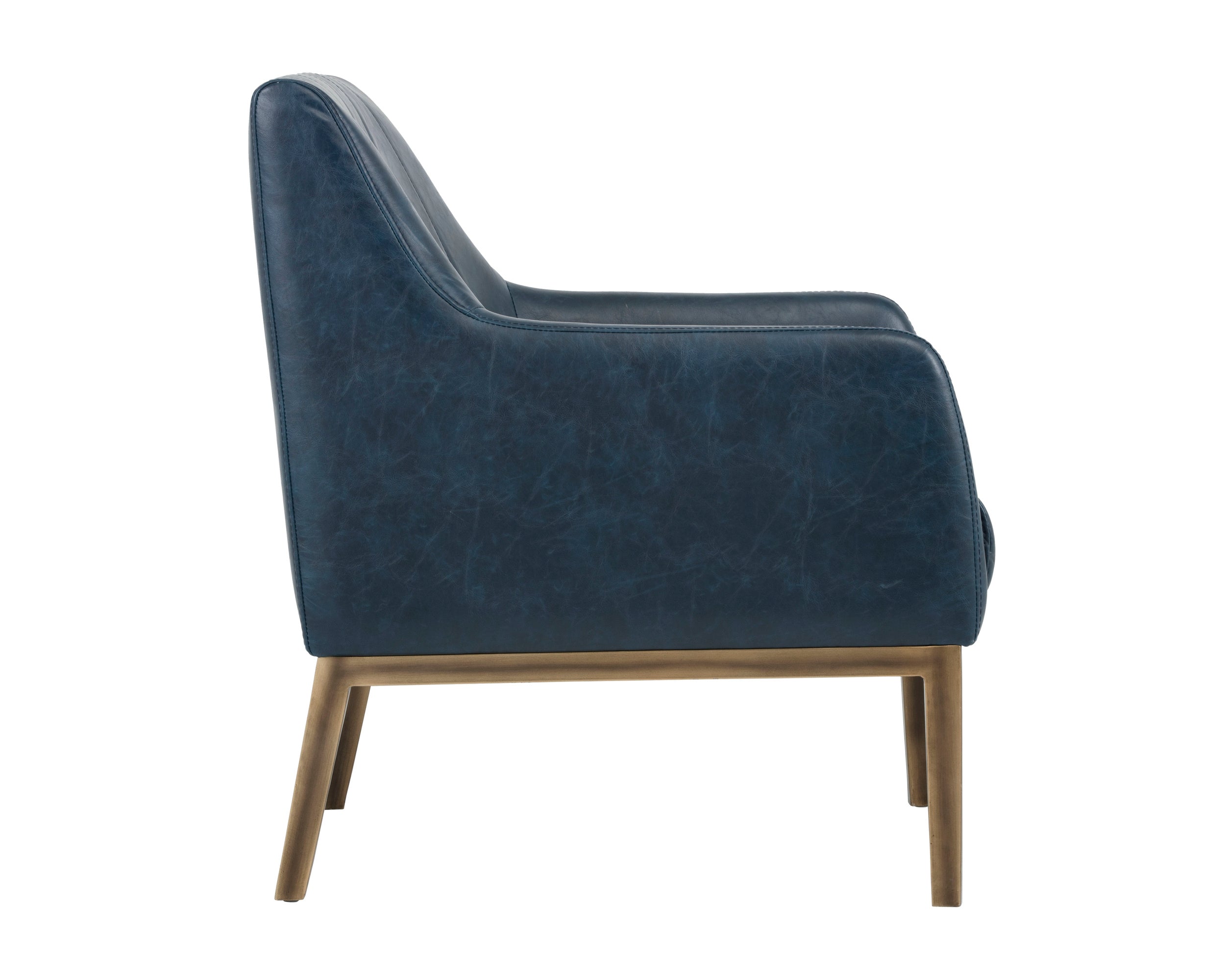 Wolfe Lounge Chair - Vintage Blue