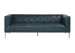 Westin Sofa - Vintage Peacock Leather